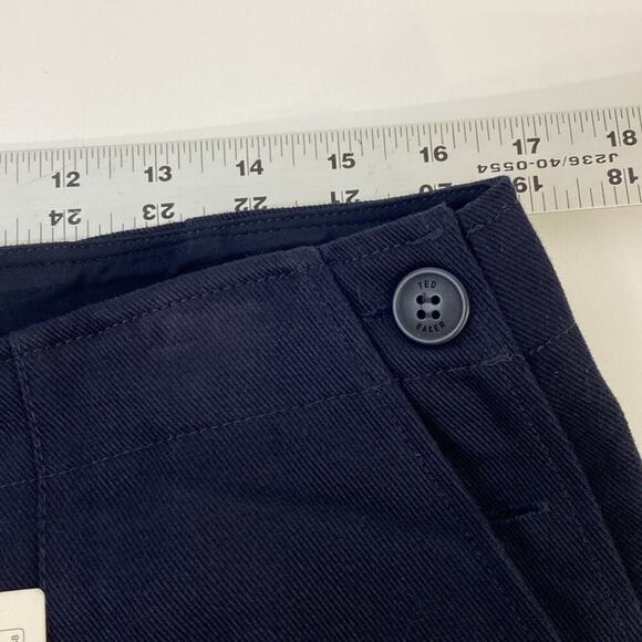 Ted Baker Barrel Pants Trousers Business Casual Pin Tuck 5 - Picture 12 of 16